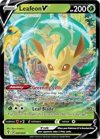 Leafeon V - 007/203 - Evolving Skies